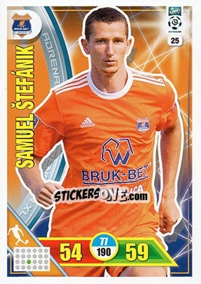 Sticker Samuel Štefánik - Ekstraklasa 2017-2018. Adrenalyn XL - Panini