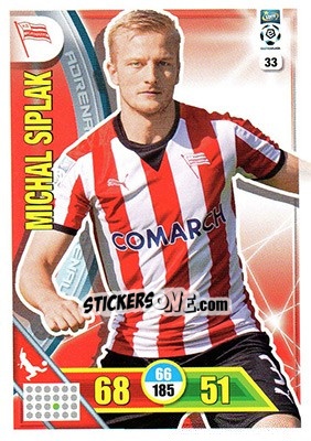 Cromo Michal Sipľak - Ekstraklasa 2017-2018. Adrenalyn XL - Panini