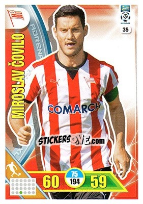 Sticker Miroslav Covilo - Ekstraklasa 2017-2018. Adrenalyn XL - Panini
