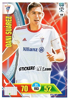 Sticker Dani Suárez - Ekstraklasa 2017-2018. Adrenalyn XL n. 44 - Panini