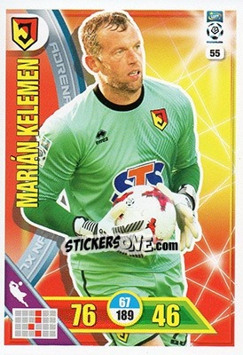 Sticker Marián Kelemen - Ekstraklasa 2017-2018. Adrenalyn XL n. 55 - Panini