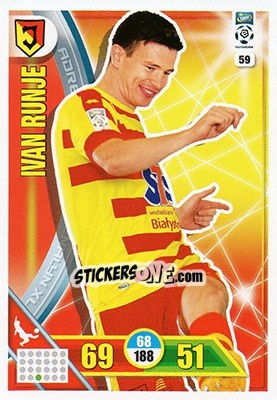 Cromo Ivan Runje - Ekstraklasa 2017-2018. Adrenalyn XL n. 59 - Panini
