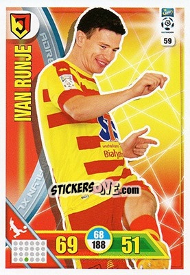 Figurina Ivan Runje - Ekstraklasa 2017-2018. Adrenalyn XL - Panini