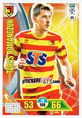 Sticker Taras Romanczuk - Ekstraklasa 2017-2018. Adrenalyn XL n. 65 - Panini