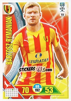 Sticker Bartosz Rymaniak - Ekstraklasa 2017-2018. Adrenalyn XL - Panini