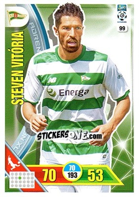 Figurina Steven Vitória - Ekstraklasa 2017-2018. Adrenalyn XL - Panini