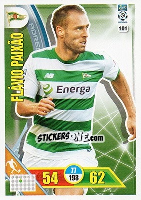 Sticker Flávio Paixão - Ekstraklasa 2017-2018. Adrenalyn XL n. 101 - Panini