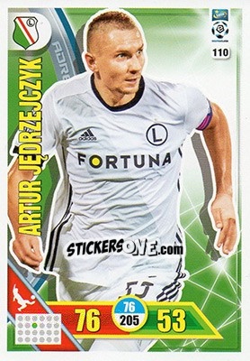 Cromo Artur Jędrzejczyk - Ekstraklasa 2017-2018. Adrenalyn XL - Panini