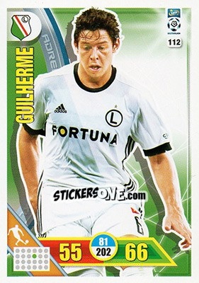 Cromo Guilherme - Ekstraklasa 2017-2018. Adrenalyn XL - Panini