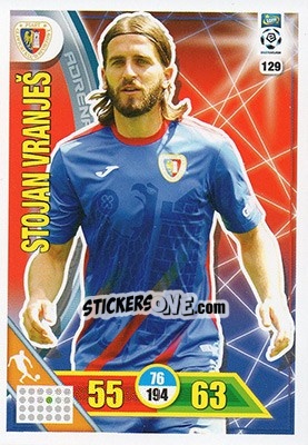 Sticker Stojan Vranješ - Ekstraklasa 2017-2018. Adrenalyn XL n. 129 - Panini