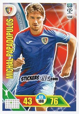 Sticker Michal Papadopulos - Ekstraklasa 2017-2018. Adrenalyn XL n. 132 - Panini