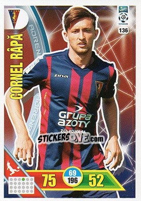 Figurina Cornel Râpă - Ekstraklasa 2017-2018. Adrenalyn XL - Panini