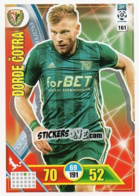 Sticker Ðorde Cotra - Ekstraklasa 2017-2018. Adrenalyn XL n. 161 - Panini