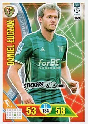 Cromo Daniel Łuczak - Ekstraklasa 2017-2018. Adrenalyn XL - Panini