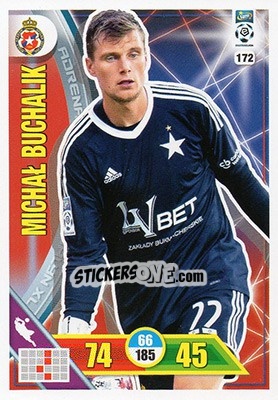 Sticker Michał Buchalik - Ekstraklasa 2017-2018. Adrenalyn XL n. 172 - Panini