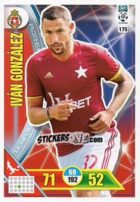 Sticker Iván González - Ekstraklasa 2017-2018. Adrenalyn XL n. 175 - Panini