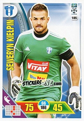 Sticker Seweryn Kiełpin - Ekstraklasa 2017-2018. Adrenalyn XL n. 185 - Panini