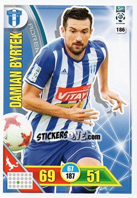 Figurina Damian Byrtek - Ekstraklasa 2017-2018. Adrenalyn XL - Panini