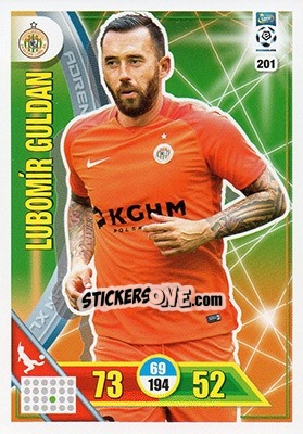 Sticker Ľubomír Guldan - Ekstraklasa 2017-2018. Adrenalyn XL - Panini