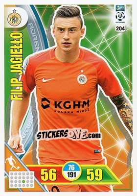 Sticker Filip Jagiełło - Ekstraklasa 2017-2018. Adrenalyn XL - Panini