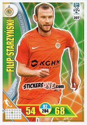 Cromo Filip Starzyński - Ekstraklasa 2017-2018. Adrenalyn XL - Panini