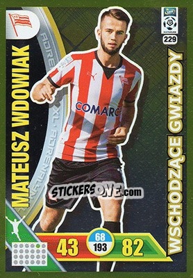 Cromo Mateusz Wdowiak - Ekstraklasa 2017-2018. Adrenalyn XL - Panini