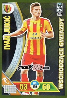 Sticker Ivan Jukic - Ekstraklasa 2017-2018. Adrenalyn XL n. 232 - Panini