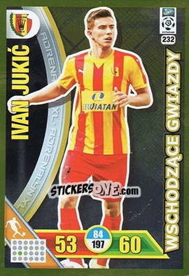 Cromo Ivan Jukic - Ekstraklasa 2017-2018. Adrenalyn XL - Panini