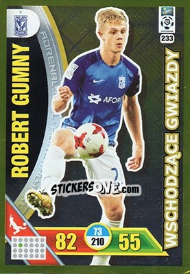 Sticker Robert Gumny - Ekstraklasa 2017-2018. Adrenalyn XL n. 233 - Panini