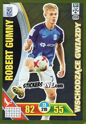 Figurina Robert Gumny - Ekstraklasa 2017-2018. Adrenalyn XL - Panini