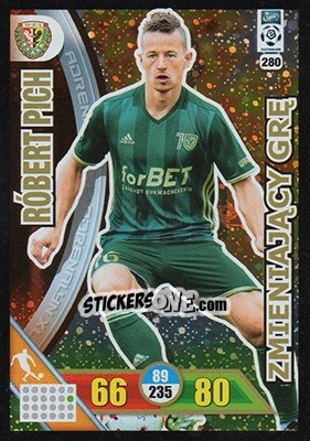 Sticker Róbert Pich - Ekstraklasa 2017-2018. Adrenalyn XL - Panini