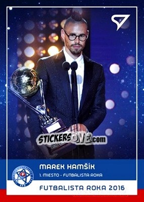 Cromo Marek Hamsik - Futbalove Slovensko 2017-2018 n. FR01 - SportZoo