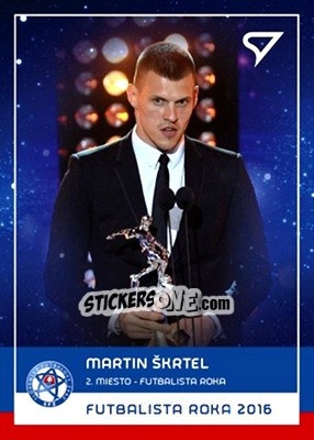 Sticker Martin Skrtel - Futbalove Slovensko 2017-2018 n. FR02 - SportZoo