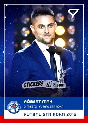 Sticker Robert Mak - Futbalove Slovensko 2017-2018 n. FR03 - SportZoo