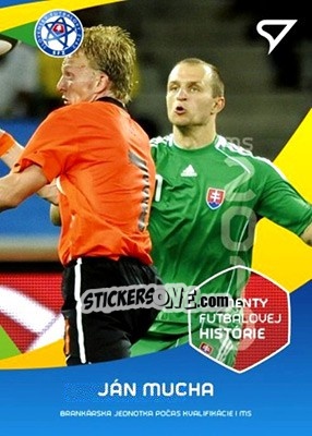 Sticker Jan Mucha - Futbalove Slovensko 2017-2018 - SportZoo
