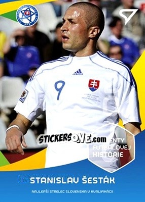 Sticker Stanislav Sestak - Futbalove Slovensko 2017-2018 - SportZoo