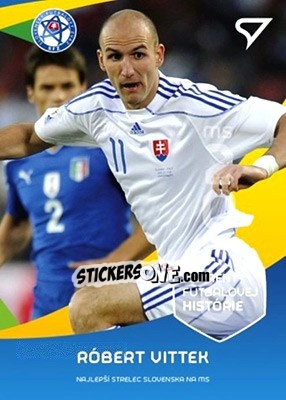 Sticker Robert Vittek - Futbalove Slovensko 2017-2018 - SportZoo