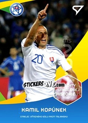 Sticker Kamil Kopunek - Futbalove Slovensko 2017-2018 - SportZoo
