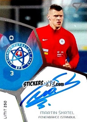 Sticker Martin Skrtel - Futbalove Slovensko 2017-2018 - SportZoo