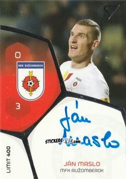 Sticker Jan Maslo - Futbalove Slovensko 2017-2018 n. PS12 - SportZoo