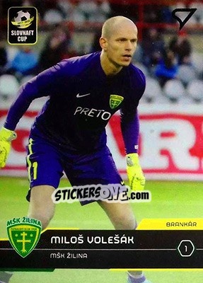 Sticker Milos Volesak - Futbalove Slovensko 2017-2018 - SportZoo