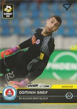 Sticker Dominik Greif - Futbalove Slovensko 2017-2018 n. S010 - SportZoo