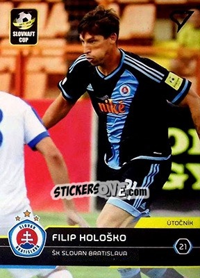 Sticker Filip Holosko - Futbalove Slovensko 2017-2018 n. S015 - SportZoo