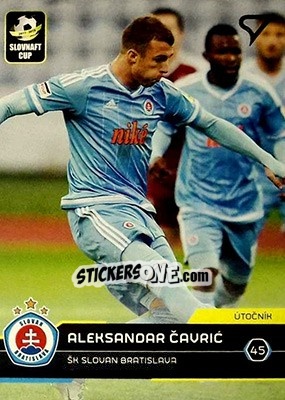 Figurina Aleksandar Cavric - Futbalove Slovensko 2017-2018 n. S017 - SportZoo