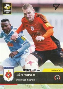 Sticker Jan Maslo - Futbalove Slovensko 2017-2018 n. S021 - SportZoo