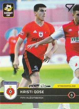 Sticker Kristi Qose - Futbalove Slovensko 2017-2018 n. S023 - SportZoo