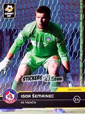 Cromo Igor Semrinec - Futbalove Slovensko 2017-2018 - SportZoo
