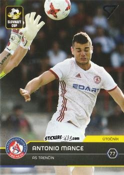 Cromo Antonio Mance - Futbalove Slovensko 2017-2018 n. S036 - SportZoo