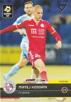 Cromo Matej Kosorin - Futbalove Slovensko 2017-2018 n. S081 - SportZoo