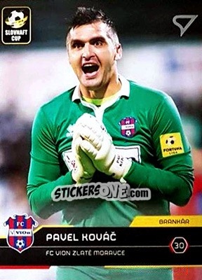 Sticker Pavel Kovac - Futbalove Slovensko 2017-2018 n. S082 - SportZoo